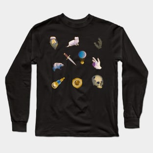 His Dark Materials Sticker Set Long Sleeve T-Shirt